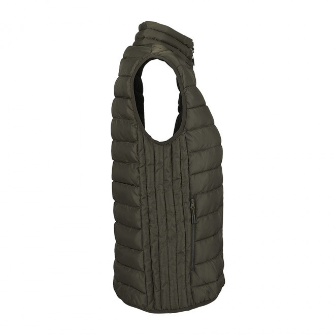 DOUDOUNE SANS MANCHES PERSONNALISABLE FEMME 'STREAM BW'