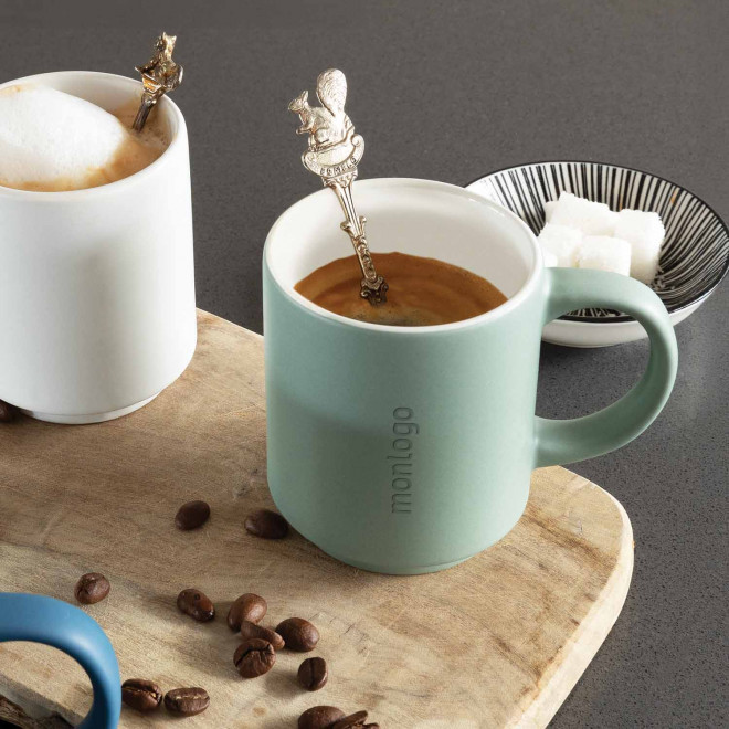 MUG PERSONNALISÉ EN CÉRAMIQUE 180 ML 'MOIO'