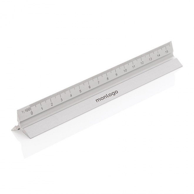 REGLE PERSONNALISEE ALUMINIUM 'REGLANI'