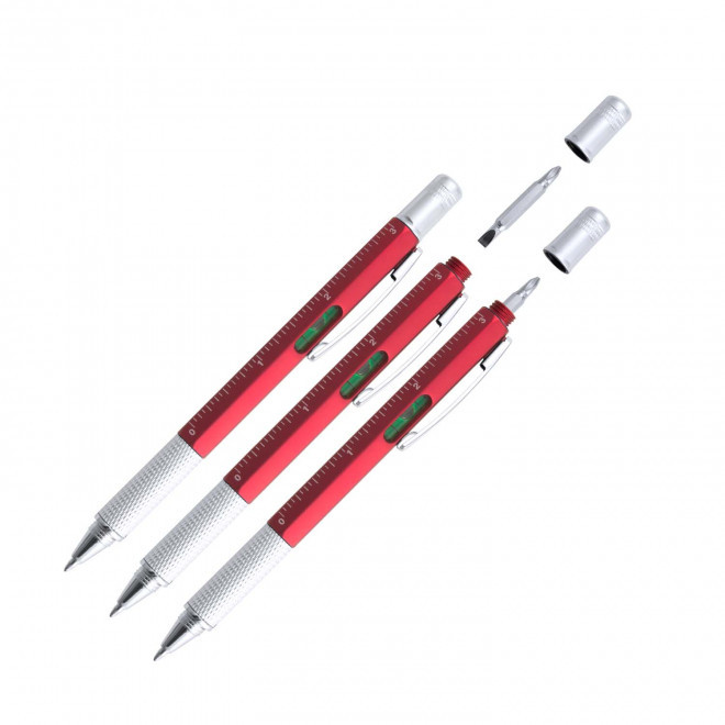 STYLO PERSONNALISABLE MULTIFONCTIONS ALUMINIUM 'SAURILA'