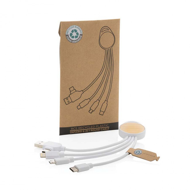 CÂBLE PERSONNALISÉ RÉTRACTABLE RCS 5 EN 1 'ONTARIO'