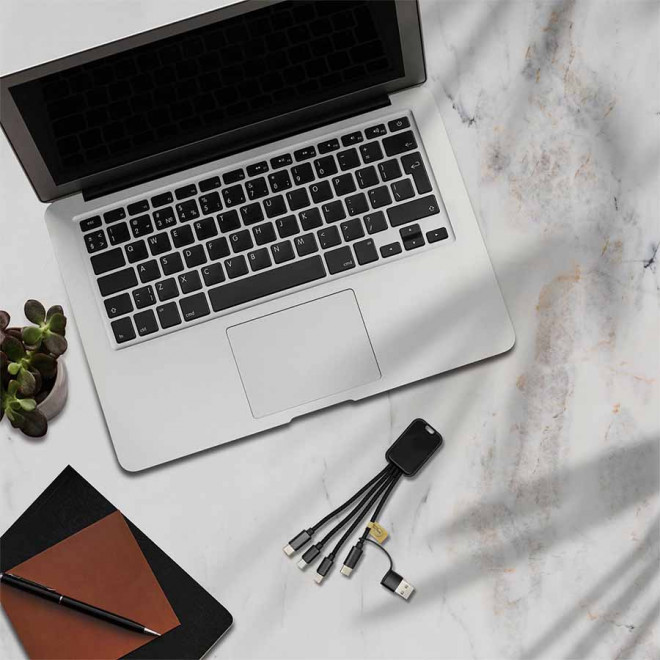 CABLE PUBLICITAIRE 5 EN 1  'WHOCA ECO'