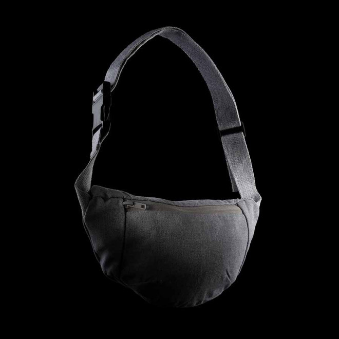 SAC BANANE PERSONNALISABLE EN TOILE RECYCLÉ 'PLATNO' 