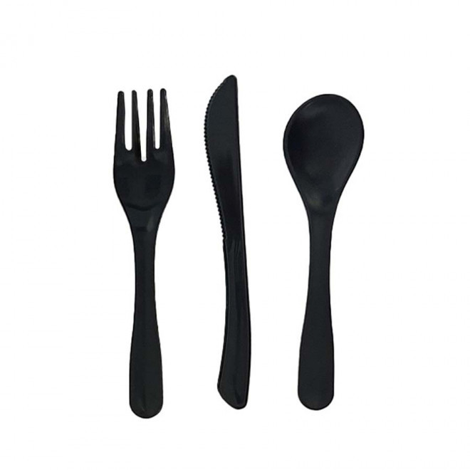 LUNCH BOX PERSONNALISABLE EN RPET AVEC COUVERTS 'COBERTA' 