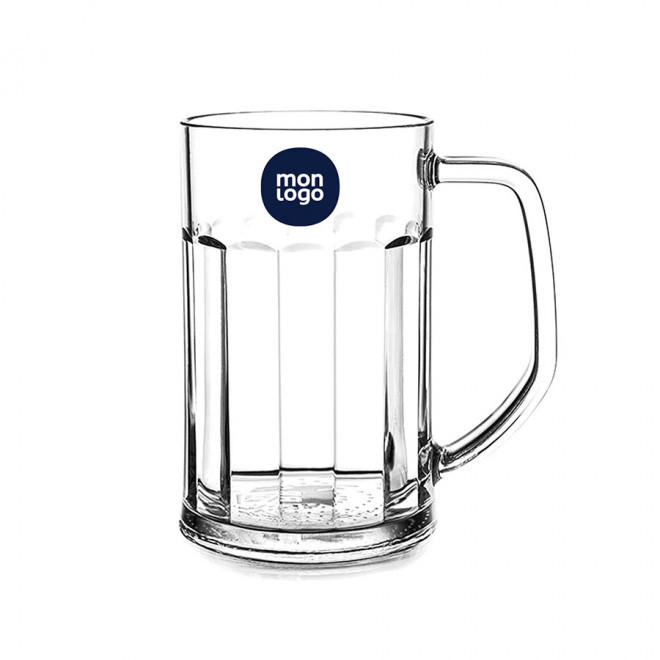 VERRE À BIÈRE PERSONNALISABLE 350 ML 'BERA MINI'