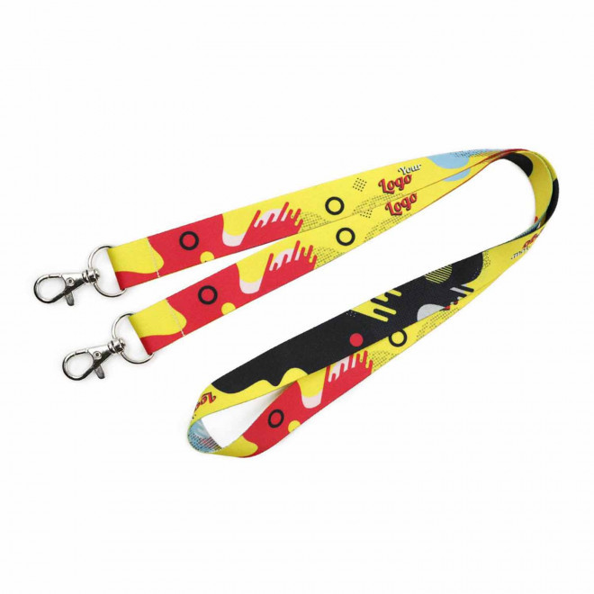 TOUR DE COU PERSONNALISÉ DOUBLE ACCROCHES 'NATHOU EUROPE'