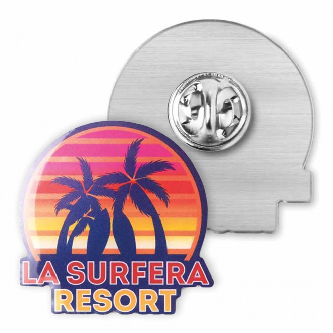 PINS EN ACIER PERSONNALISABLE 'ZAYA'