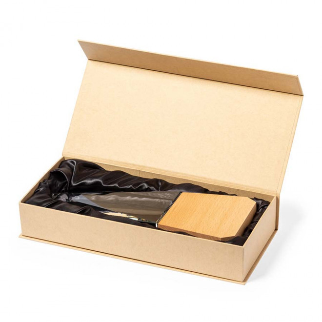 TROPHÉE PERSONNALISABLE EN VERRE ET BOIS 'KAYNU'