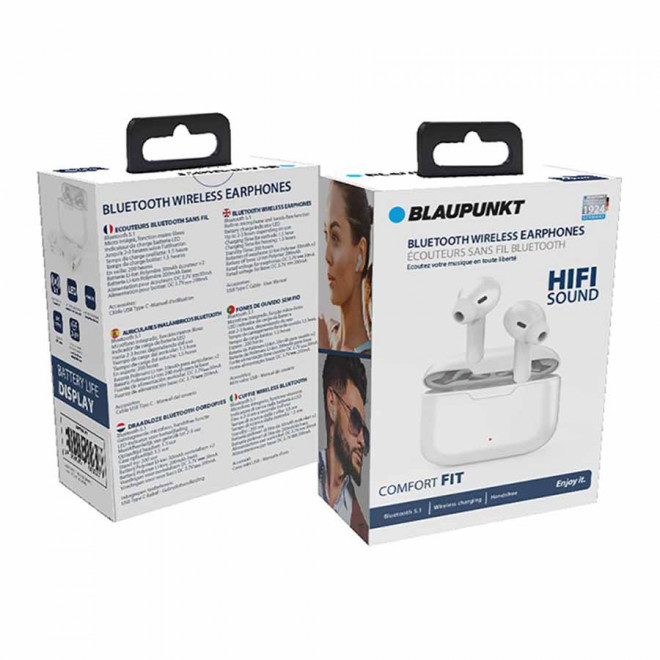 ÉCOUTEURS PERSONNALISÉS BLUETOOTH® BLAUPUNKT® 'ENTRY'