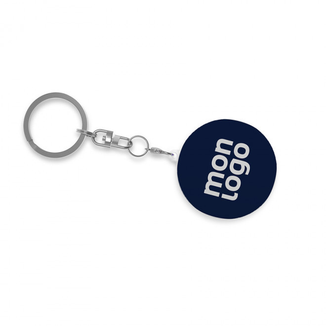 PORTE CLÉS PUBLICITAIRE RIGIDE SUR MESURE 'MAKLY'