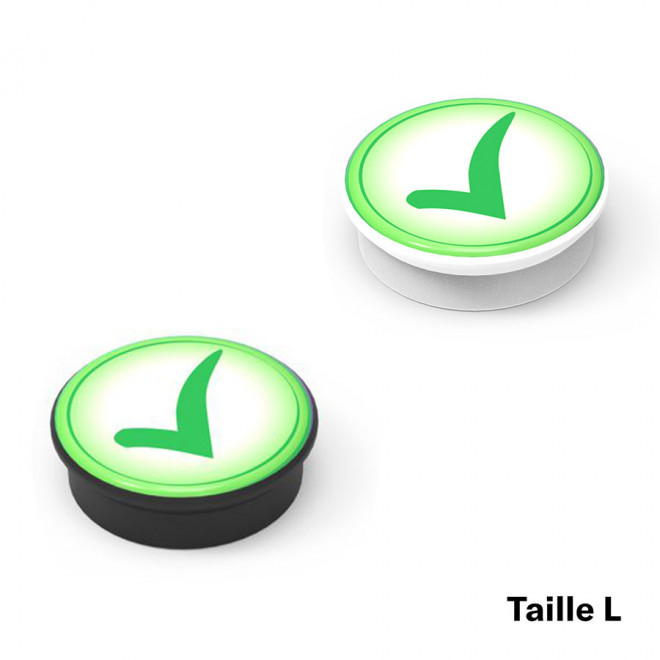 MAGNET PUBLICITAIRE PUISSANT 'FIXIT ROND' 