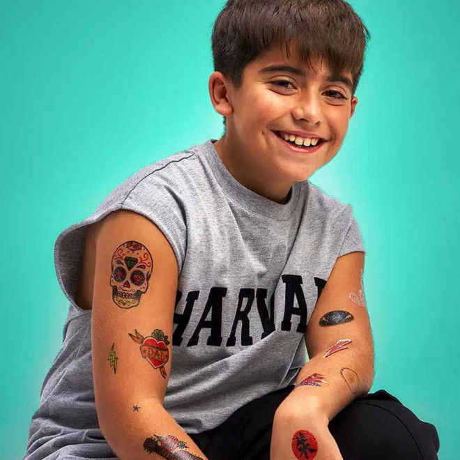 PLANCHE DE TATOUAGE PERSONNALISABLE 'MAORA'