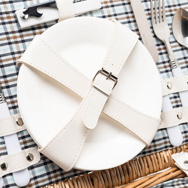 PANIER PIQUE NIQUE PERSONNALISÉ POUR 2 PERSONNES 'VIVI'