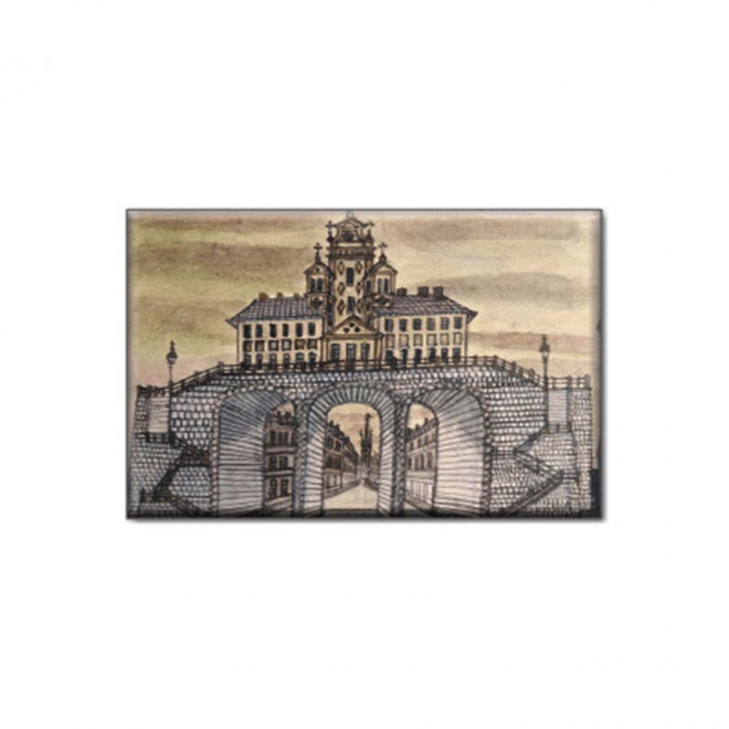 MAGNET PUBLICITAIRE RIGIDE 'COURSY RECTANGLE' 