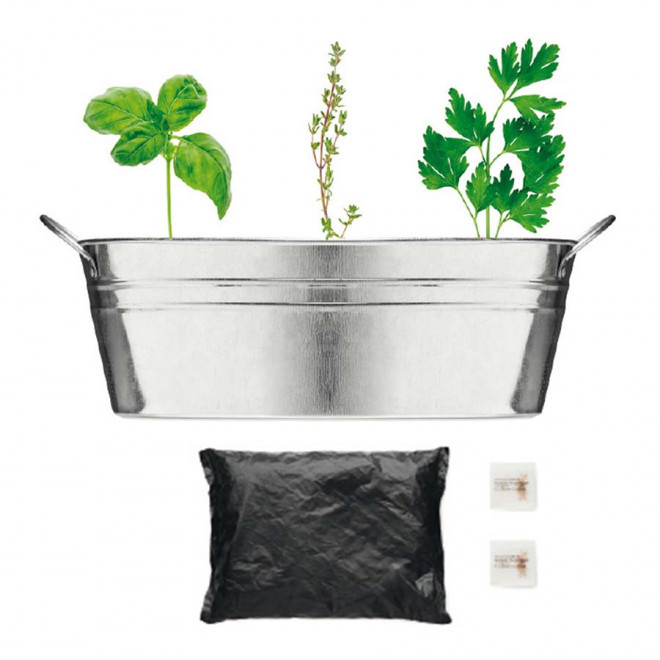 BAC A PLANTES PUBLICITAIRE 'BACAN BLANC'