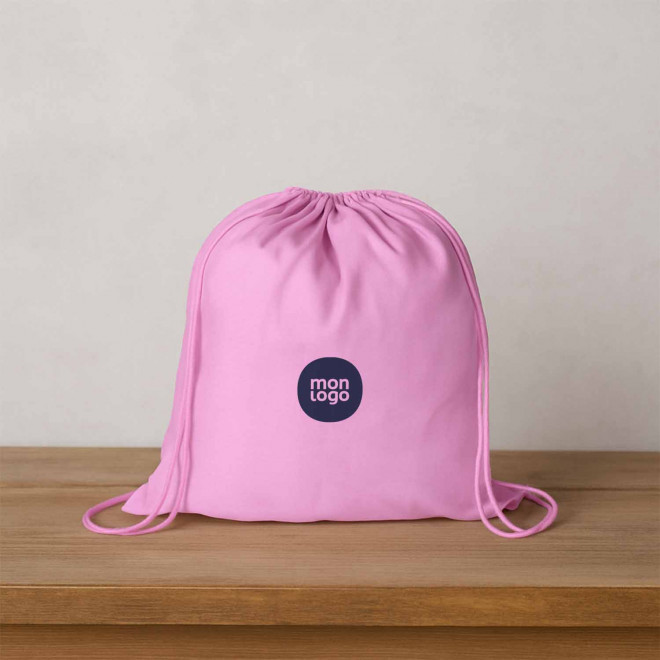 SAC A DOS CORDE COTON PERSONNALISABLE 'RHIDA COULEUR'