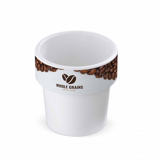 MUG EN PLASTIQUE EMPILABLE PERSONNALISE 240ML 'MARIO'