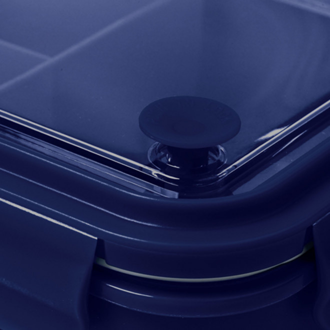 LUNCH BOX COMPARTIMENTE 1.3L PERSONNALISEE 'NOUZ'