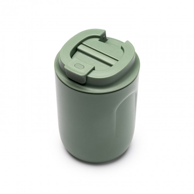 MUG ACIER ISOTHERME PERSONNALISABLE 250ML 'CLEROU' 