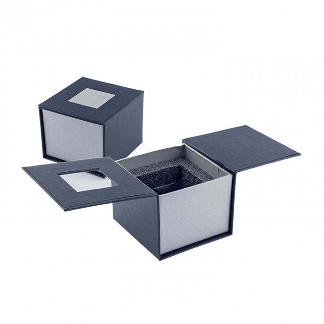 TROPHEE EN VERRE PERSONNALISE 'OWARD CUBE 6 CM'