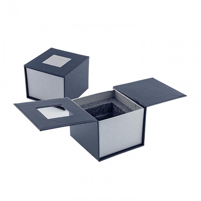 TROPHEE EN VERRE PERSONNALISE 'OWARD CUBE 4 CM'