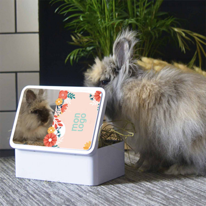 BOITE A SUCRE SOUVENIR PERSONNALISEE 'COURCH'