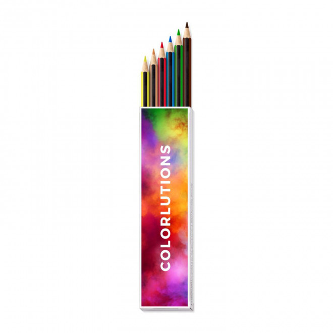SET DE 6 CRAYONS DE COULEUR PERSONNALISE STAEDTLER®