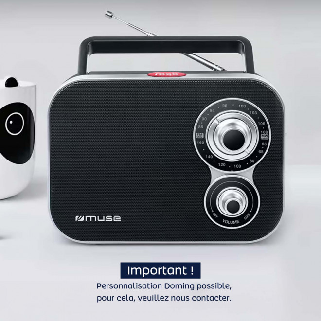 RADIO PORTABLE PERSONNALISABLE 'VINGAGE'