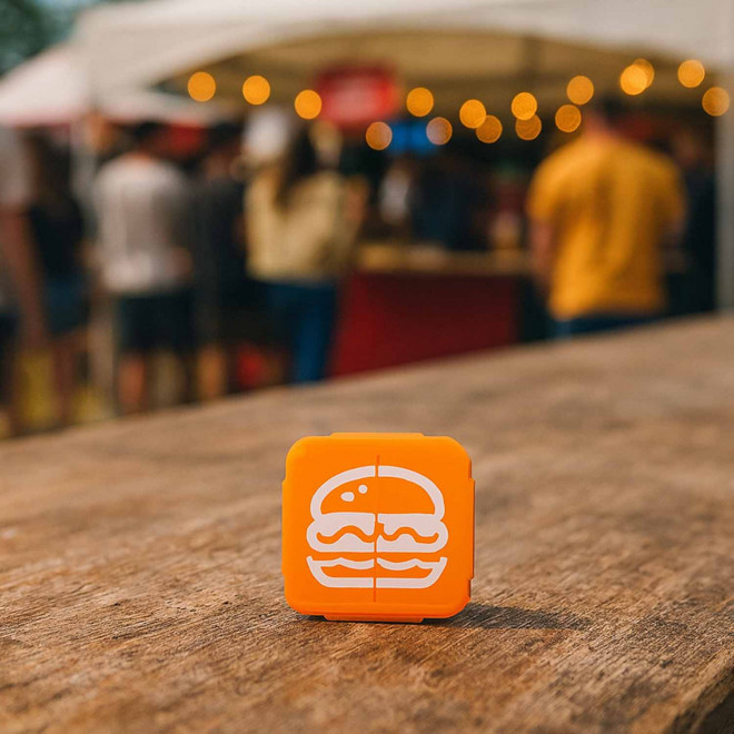 JETON FESTIVAL PERSONNALISABLE EN PLASTIQUE 'FESTYDEAL'