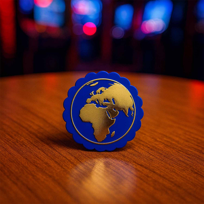 JETON DE FETES ET MANEGE PERSONNALISE 'FUNZY DENTELE'