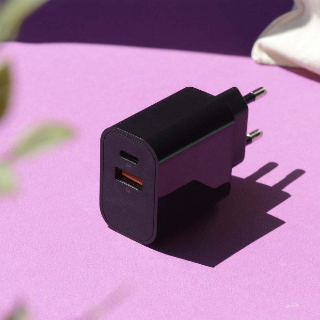 KIT PERSONNALISABLE PRISE ET CABLE 'IDEAL BLACK'