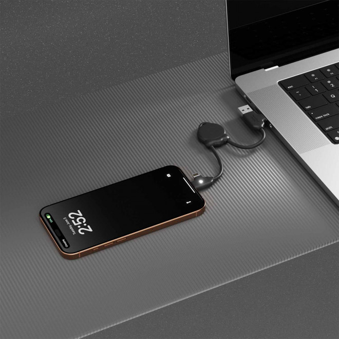 CABLE DE CHARGE PERSONNALISABLE 'OCTOMINI'