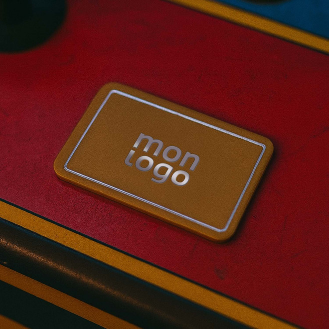 JETON PERSONNALISABLE DE FETES ET MANEGE 'FUNZY RECTANGLE'