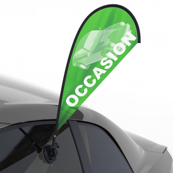 MINI ORIFLAMME PERSONNALISABLE 'TOLITO VENTOUSE'