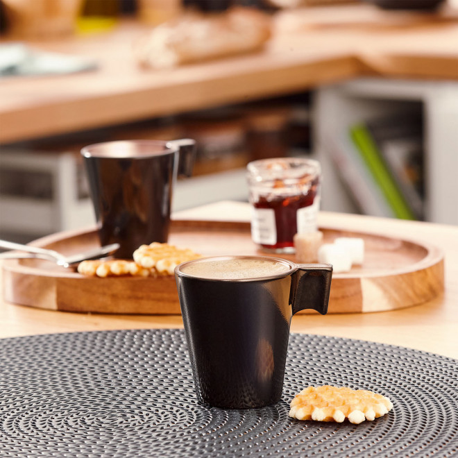 COFFRET 2 MUGS EN VERRE MIF 220ML PERSONNALISABLE 'FLASHY'