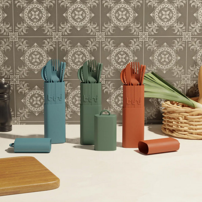 COFFRETPERSONNALISABLE MIF MUG ET COUVERTS 'BINI'