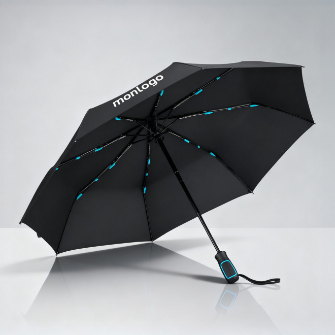 PARAPLUIE PLIABLE TEMPETE AUTO PERSONNALISABLE 'NAMIC'
