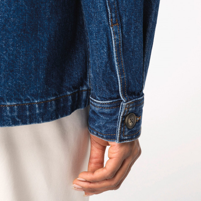 VESTE EN JEAN MIXTE PERSNNALISABLE 'JEANIOUS'