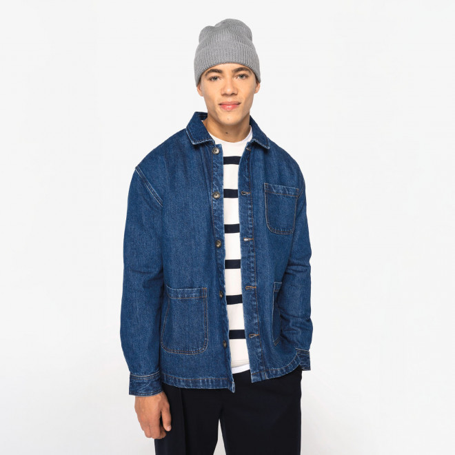 VESTE EN JEAN MIXTE PERSNNALISABLE 'JEANIOUS'