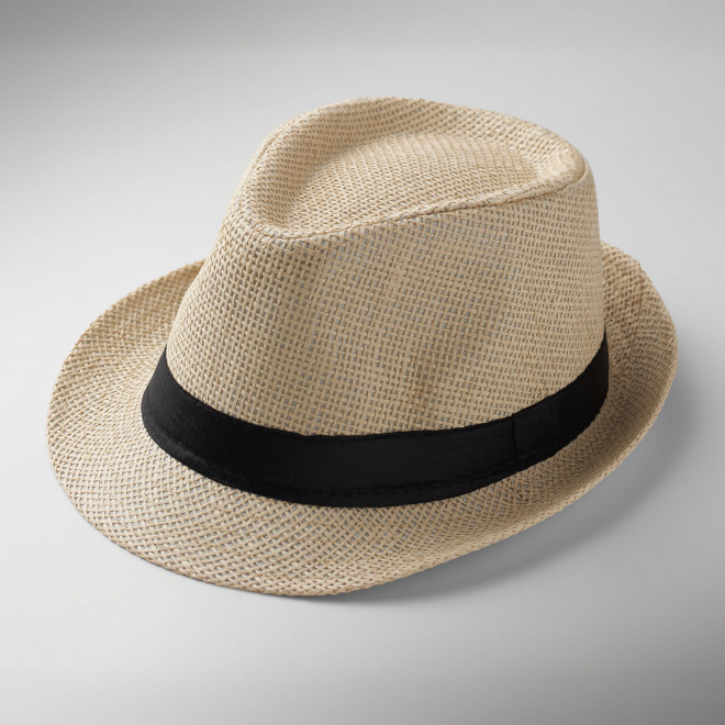 CHAPEAU PERSONNALISABLE 'COBOCHIC PAILLE COLOR'