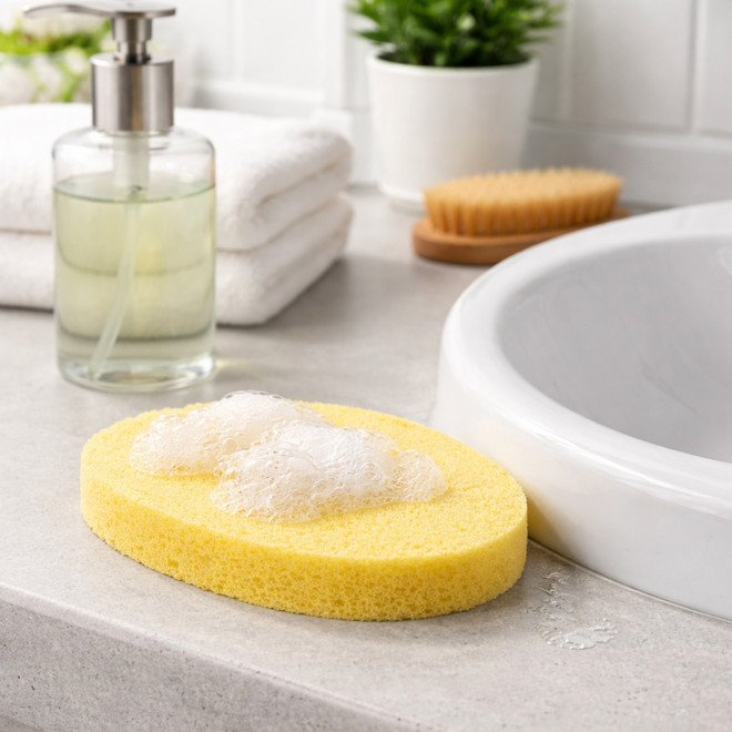 EPONGE SPONTEX PERSONNALISABLE 'OVAL'