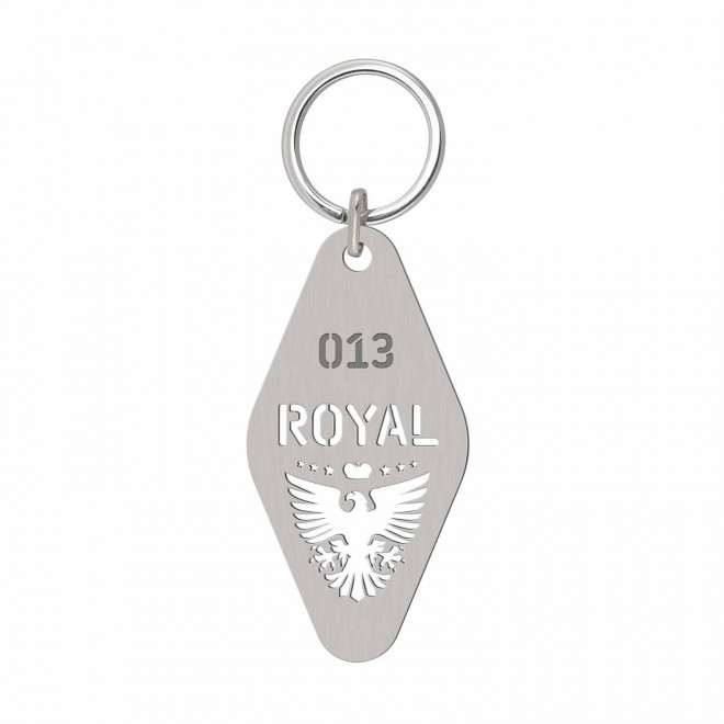 PORTE CLES AVEC DECOUPE LASER PERSONNALISE 'CALVINOS'