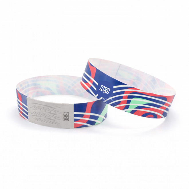 BRACELET PAPIER BIODEGRADABLE PERSONNALISABLE 'GUEST'