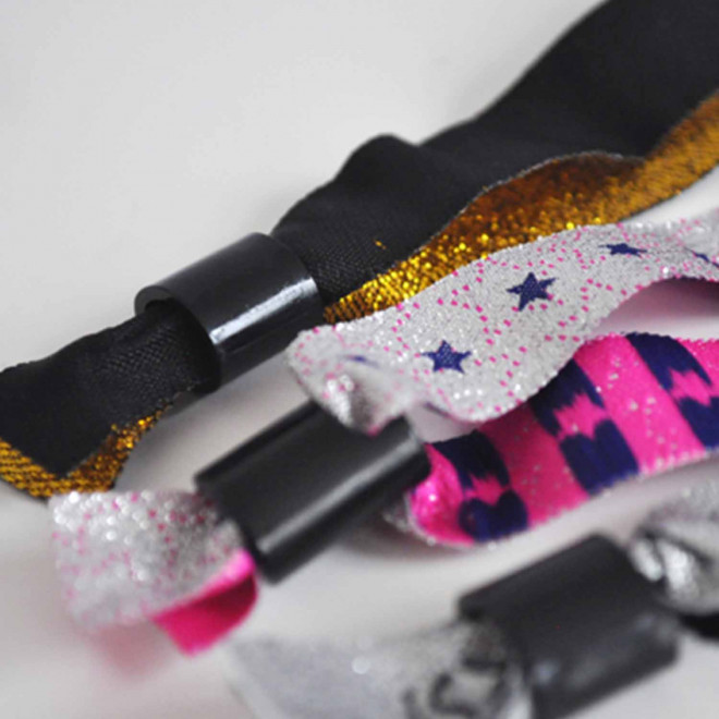 BRACELET TISSE PAILLETTE PERSONNALISE 'ANIME PAILLETTE'