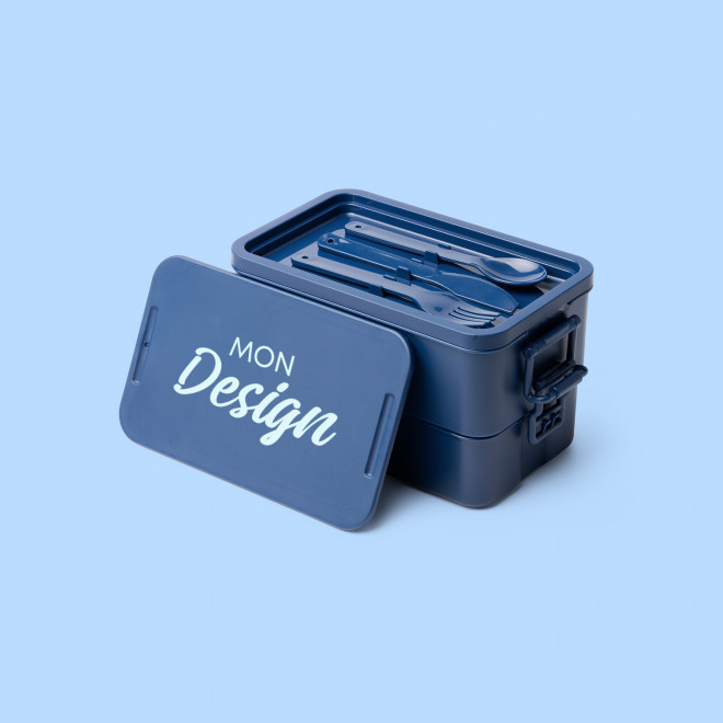 LUNCH BOX PERSONNALISABLE EN PP 2.3L 'KERLE MAX'