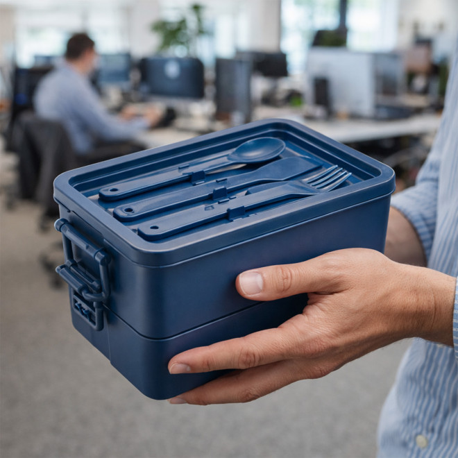 LUNCH BOX PERSONNALISABLE EN PP 2.3L 'KERLE MAX'