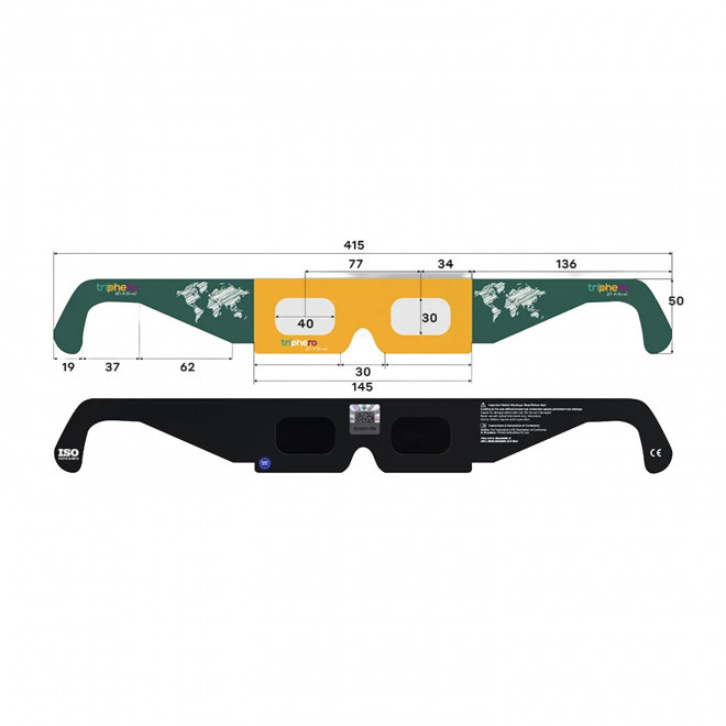 LUNETTES SPECIALES ECLIPSE PERSONNALISABLES 'BRESAM'