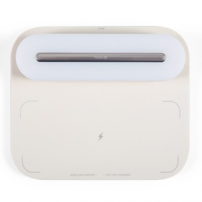 LAMPE PERSONNALISABLE CHAGEUR À INDUCTION LIVOO® 'MARA'