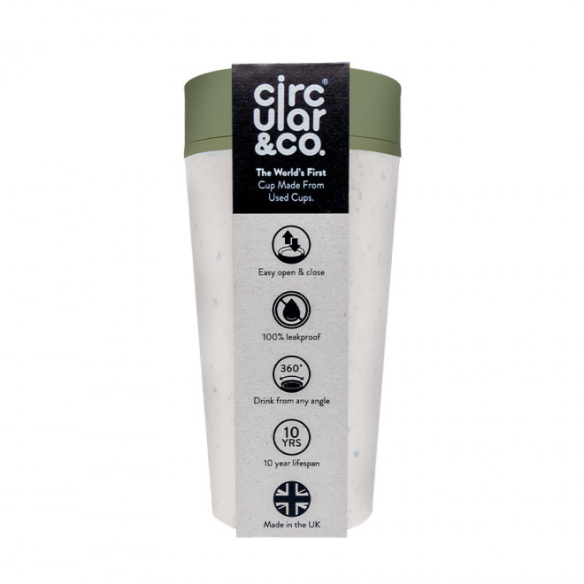 MUG PERSONNALISABLE REUTILISABLE ET DURABLE 340 mL 'BOLLI'