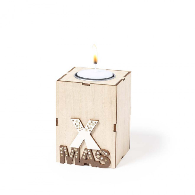 BOUGIE DE NOËL PERSONNALISÉE AROMATIQUE 'DOTTIE'